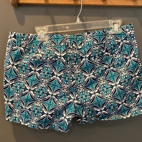 Stylus size 12 patterned blue & teal shorts great condition 💯 cotton - Picture 2 of 6